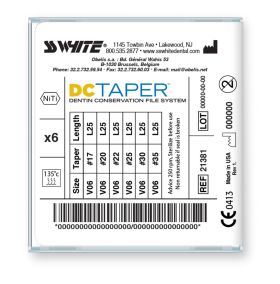 DCTAPERH ROTARY FILE 17/20/22/25/30/35 25MM ASSORTED - 6 PACK