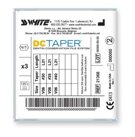 DCTAPERH ROTARY FILE 30/35/40 21MM ASSORTED - 3 PACK