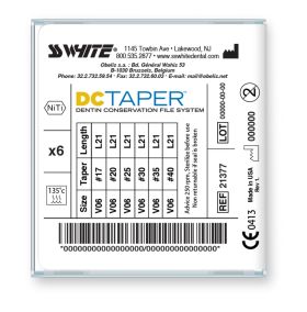DCTAPERH ROTARY FILE 17/20/25/30/35/40 21MM ASSORTED - 6 PACK
