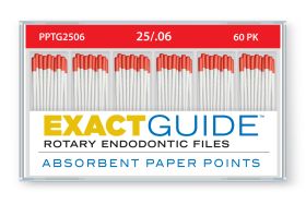EXACTGUIDE PAPER POINTS 25/.06 - 100 PACK